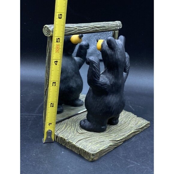 Bearfoots Atlas Mirror Single Bookend By Jeff Fleming - Picture 6 of 8